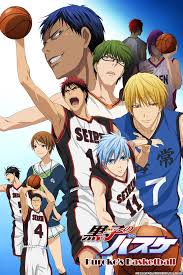 An image of casts of Kuroko's basket ball.